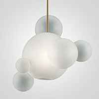 Подвесной светильник Bubble BOLLE BLS LAMP white glass 6 ImperiumLoft - цена и фото