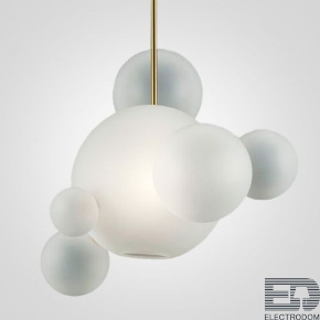 Подвесной светильник Bubble BOLLE BLS LAMP white glass 6 ImperiumLoft - цена и фото