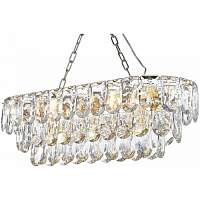 Хрустальная люстра Wertmark WE106.13.103 Lavinia E14 40 Вт белое золото - цена и фото