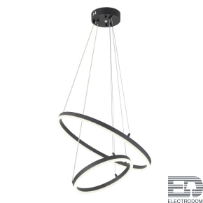 Подвесной светодиодный светильник Escada Void 10254/2LED Black APP - цена и фото