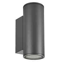 Arlight Светильник LGD-FORMA-WALL-TWIN-R90-2x12W Warm3000 (GR, 44 deg, 230V) (029970) - цена и фото