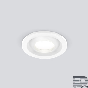 Встраиваемый точечный светодиодный светильник 25022/LED 5W 4200K WH белый - цена и фото