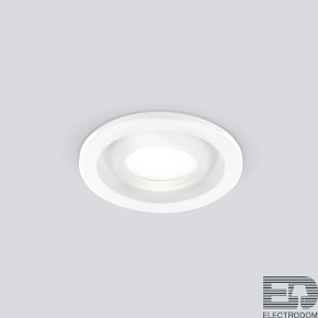 Встраиваемый точечный светодиодный светильник 25022/LED 5W 4200K WH белый - цена и фото