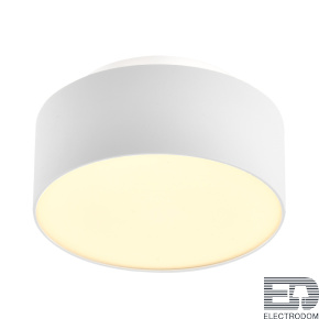 ST166.542.17 Светильник потолочный Белый LED 1*12+5W 4000K 1 190Lm Ra>90 120 ° IP20 D115xH62 85-265V - цена и фото