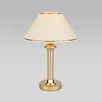 Настольная лампа с абажуром Eurosvet Lorenzo 60019/1 перламутровое золото - цена и фото