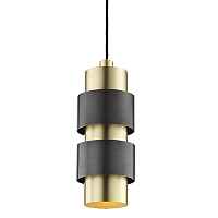 Подвесной светильник Hudson Valley 9422-AOB Cyrus 2 Light Pendant In Aged Old Bronze Loft Concept 40.2437
