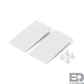 Slim Magnetic Заглушки для накладного шинопровода белые (2 шт.) 85089/00 - цена и фото