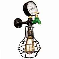Бра Wall Lamp Manometer and Green water tap Loft Concept 44.086