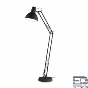Торшер Ideal Lux WALLY PT1 TOTAL BLACK 265292 - цена и фото