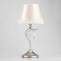 Декоративная настольная лампа Eurosvet Incanto 01022/1 серебро (00000083402)