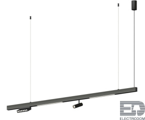 Kink Light 07617A,19 Подвес Лайви черный w150*2,5 h150 высота корпуса h5 Led 34W (4000K) - цена и фото