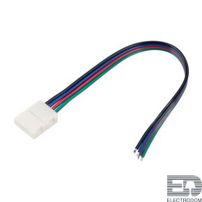 Коннектор выводной FIX-RGB-10mm-150mm-X1 (4-pin) Arlight 023952 - цена и фото