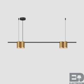 Подвесная люстра Denkirs Orbit DK4061-BK+SG - цена и фото
