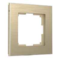 Werkel Рамка на 1 пост (шампань, Aluminium) / W0011711 Werkel Рамка на 1 пост (шампань, Aluminium) / W0011711