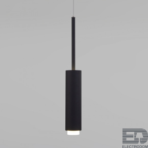 Подвесной светодиодный светильник Eurosvet Dante 50203/1 LED черный - цена и фото