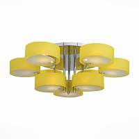SL483.092.09 Люстра потолочная Хром/Желтый E27 9*60W - цена и фото