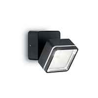 Уличный настенный светильник Ideal Lux OMEGA AP SQUARE NERO 4000K 285535 - цена и фото