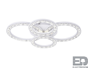 Потолочный светодиодный светильник с пультом FA163 WH белый 120W 800*600*120 (ПДУ РАДИО 2.4) - цена и фото