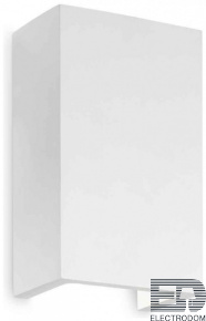 Настенный светильник Ideal Lux Flash Gesso AP1 High 214689 - цена и фото