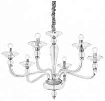Подвесная люстра Ideal Lux Danieli SP6 Trasparente 159959 - цена и фото Подвесная люстра Ideal Lux Danieli SP6 Trasparente 159959 - цена и фото