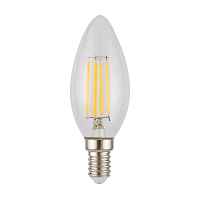 Лампа светодиодная филаментная диммируемая Voltega E14 4W 3000K прозрачная 8460