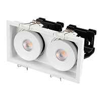 Светильник CL-SIMPLE-S148x80-2x9W Day4000 (WH, 45 deg) Arlight 028150 - цена и фото