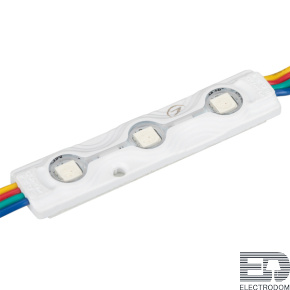 Модуль герметичный ARL-ORION-R07-12V RGB (5050, 3 LED) Arlight 026540 - цена и фото