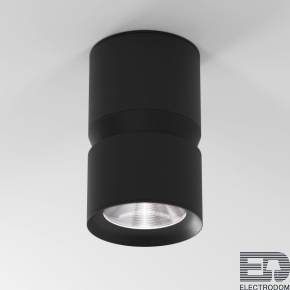 Светильник накладной светодиодный Kayo 12W 4000К чёрный Elektrostandard 25049/LED - цена и фото