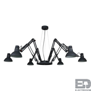 Подвесной светильник Arte Lamp Ragno A2043SP-6BK - цена и фото