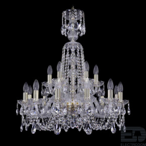 Подвесная люстра Bohemia Ivele 1402/12+6/240/XL-77 G - цена и фото