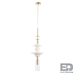 Подвесной светильник Crystal Lux Valencia SP1.3 Gold - цена и фото