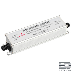 Блок питания ARPV-12100-A1 (12V, 8.3A, 100W) Arlight - цена и фото