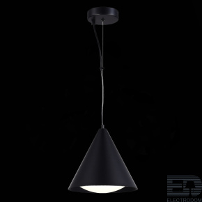 ST LUCE SL6501.403.01 Светильник подвесной ST-Luce Черный/Черный LED 1*7W 3000K - цена и фото