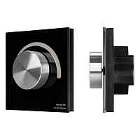 Панель SMART-P91-DIM-G-SUF Black (230V, Rotary, 2.4G) Arlight - цена и фото