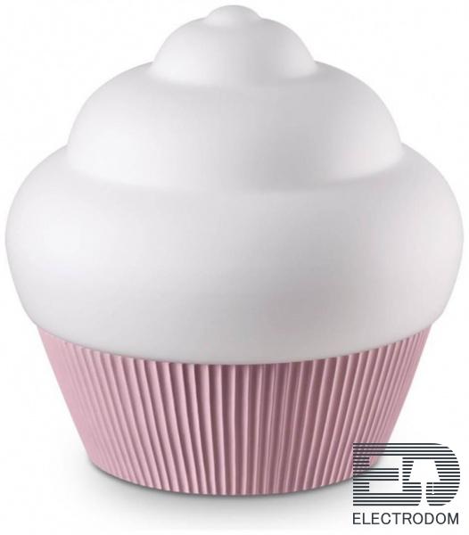 Настольная лампа Ideal Lux Cupcake TL1 Small Rosa 248486 - цена и фото