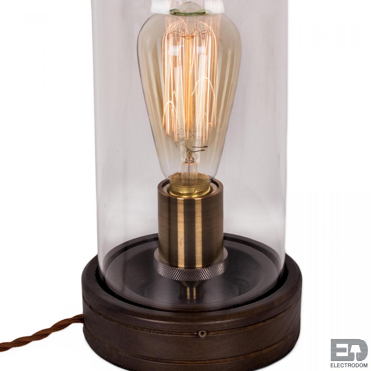 Настольный светильник Citilux Эдисон CL450801 Бронза + Венге - цена и фото 2