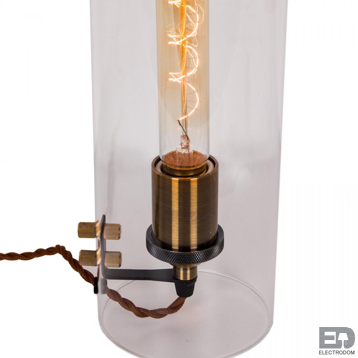 Настольный светильник Citilux Эдисон CL450802 Бронза + Венге - цена и фото 4