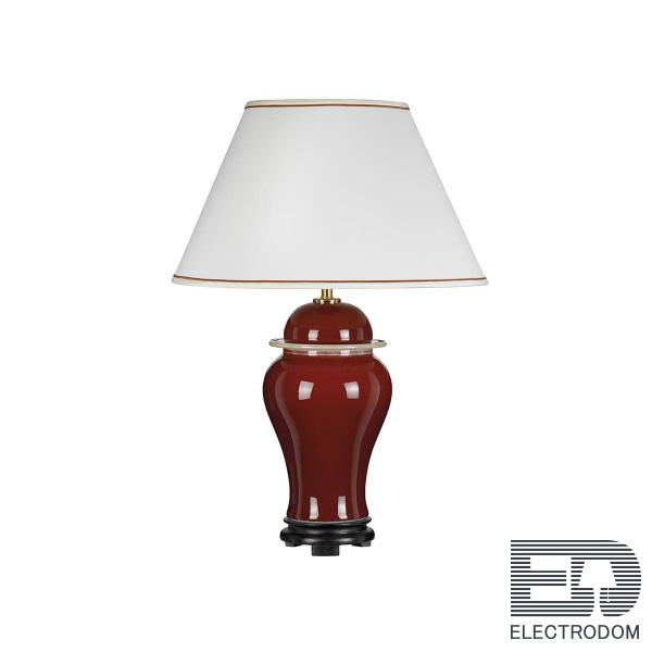 Настольная лампа Elstead Lighting OXBLOOD TEMPLE JAR DL-OXBLOOD-TJ-TL - цена и фото