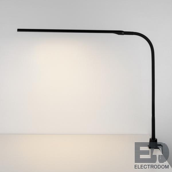 Светодиодная настольная лампа на струбцине Eurosvet Flex 80429/1 черный - цена и фото 1