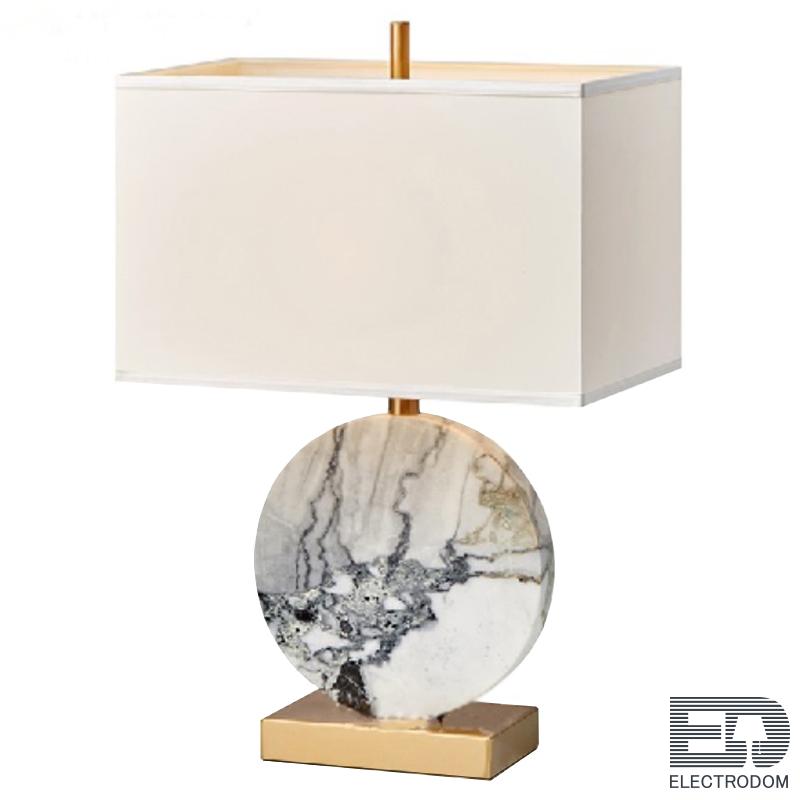 Настольная лампа Lua Grande Table Lamp gray marble Loft Concept 43.343 - цена и фото