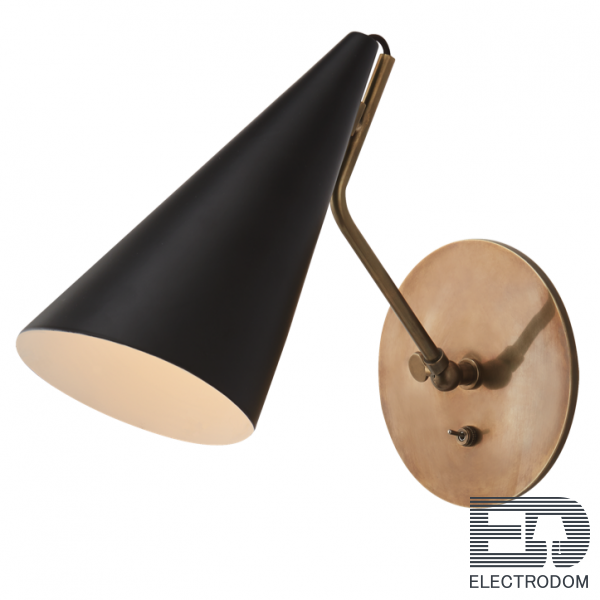 Бра VC light CLEMENTE wall lamp black Loft Concept 44.318 - цена и фото