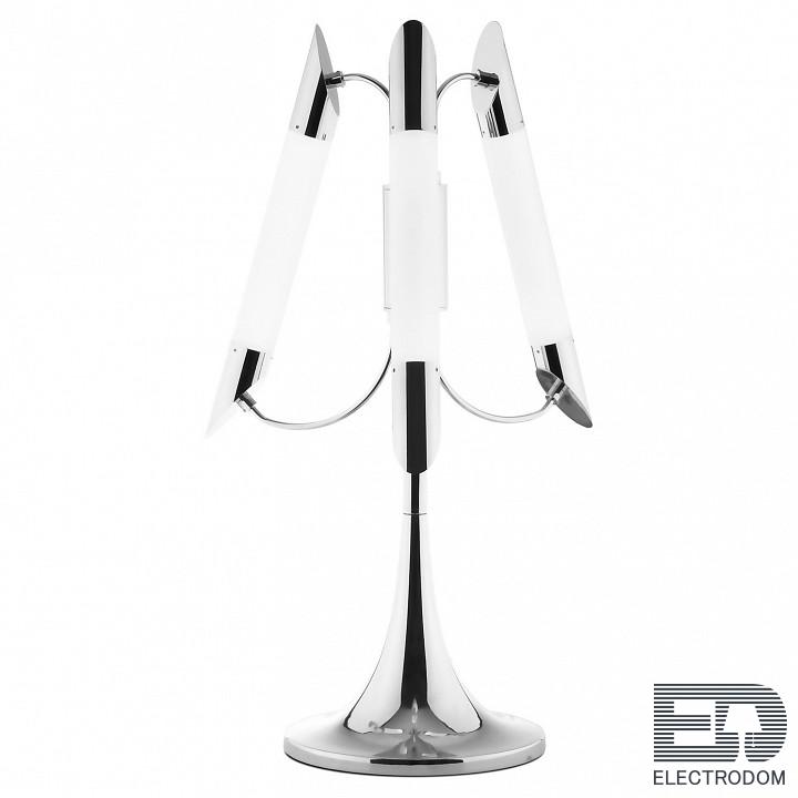 Настольная лампа декоративная 401 401/3T-LEDChrome - цена и фото
