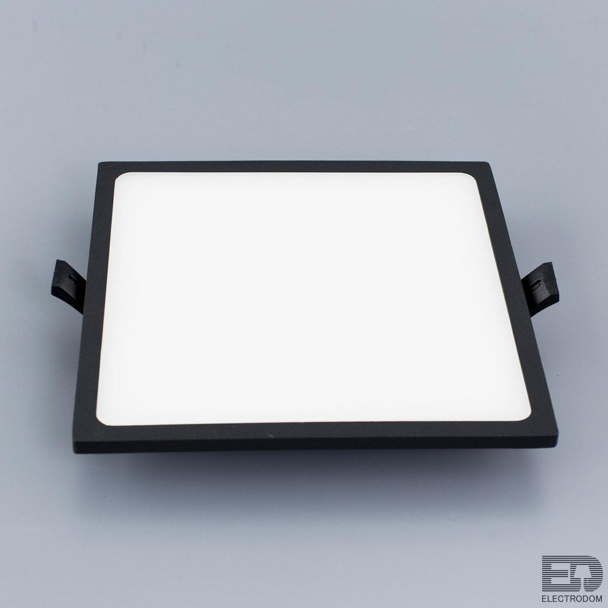 Встраиваемый светильник светодиодный с диммером Citilux Омега CLD50K222 Черный - цена и фото 3