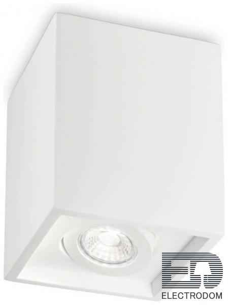 Потолочный светильник Ideal Lux Oak PL1 Square Bianco 150468 - цена и фото 1