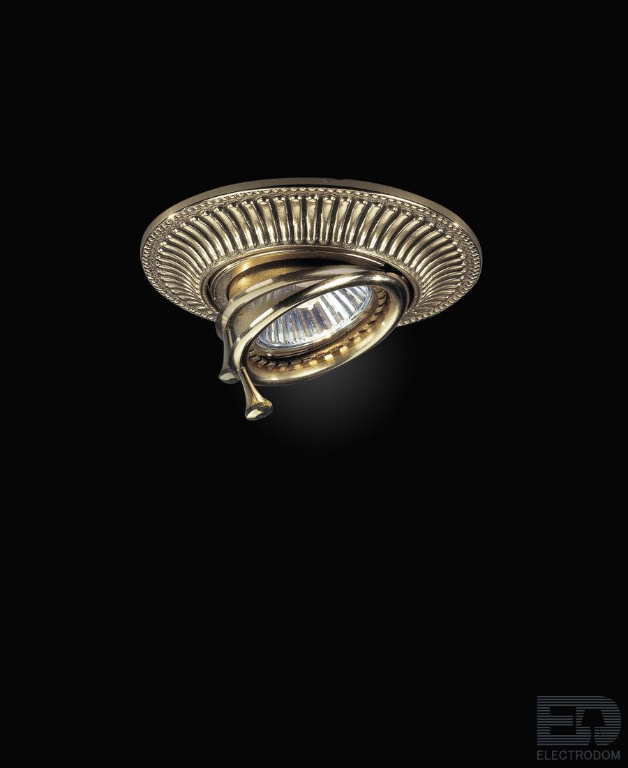 Встраиваемый точечный светильник Reccagni Angelo Spot 1082 Oro - цена и фото