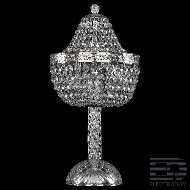 Настольная лампа декоративная Bohemia Ivele Crystal 1911 19111L4/H/20IV Ni - цена и фото