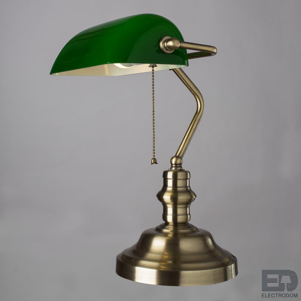 Настольная лампа Arte Lamp Banker A2492LT-1AB - цена и фото 2