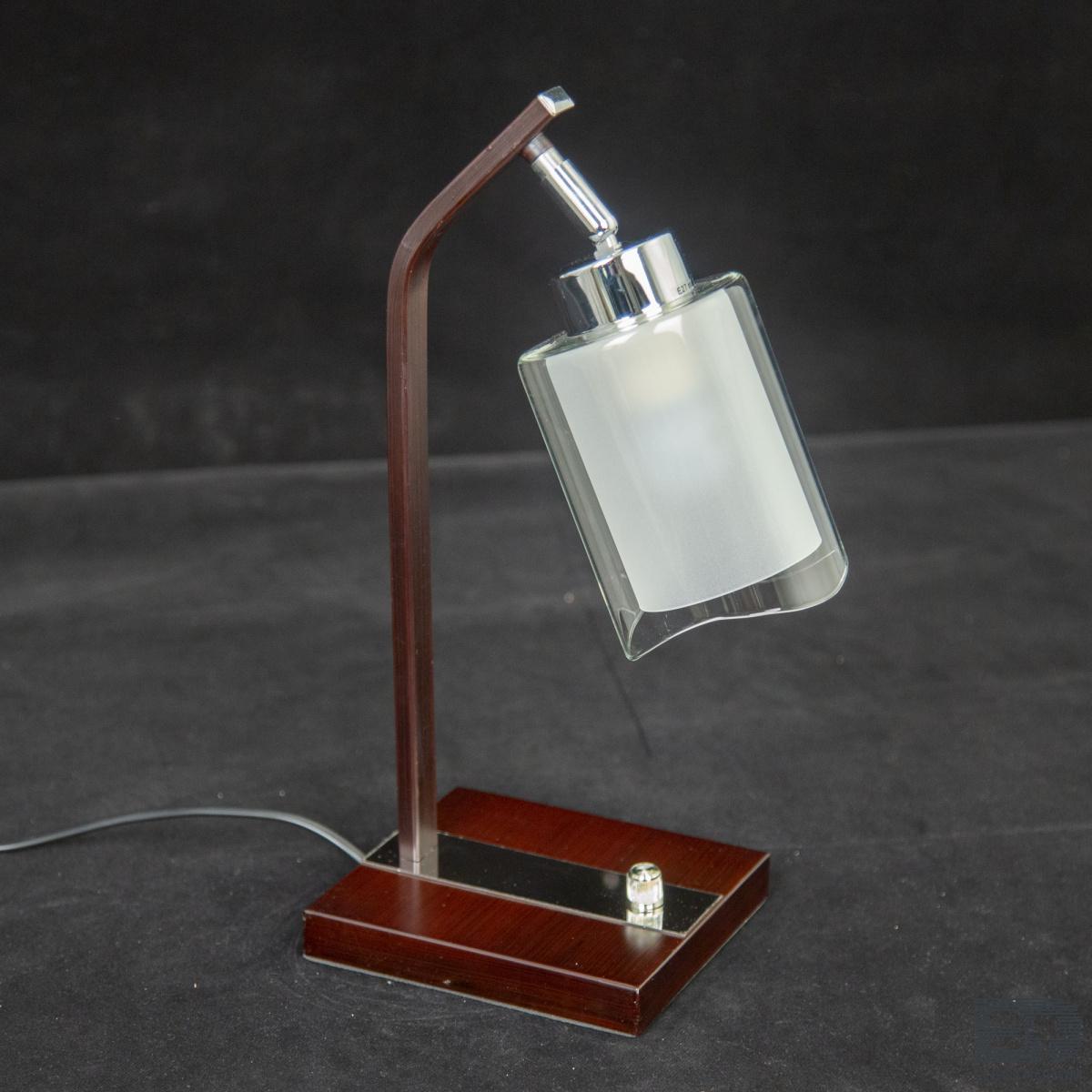 Настольный светильник Citilux Фортуна CL156812 Венге + Хром - цена и фото 3