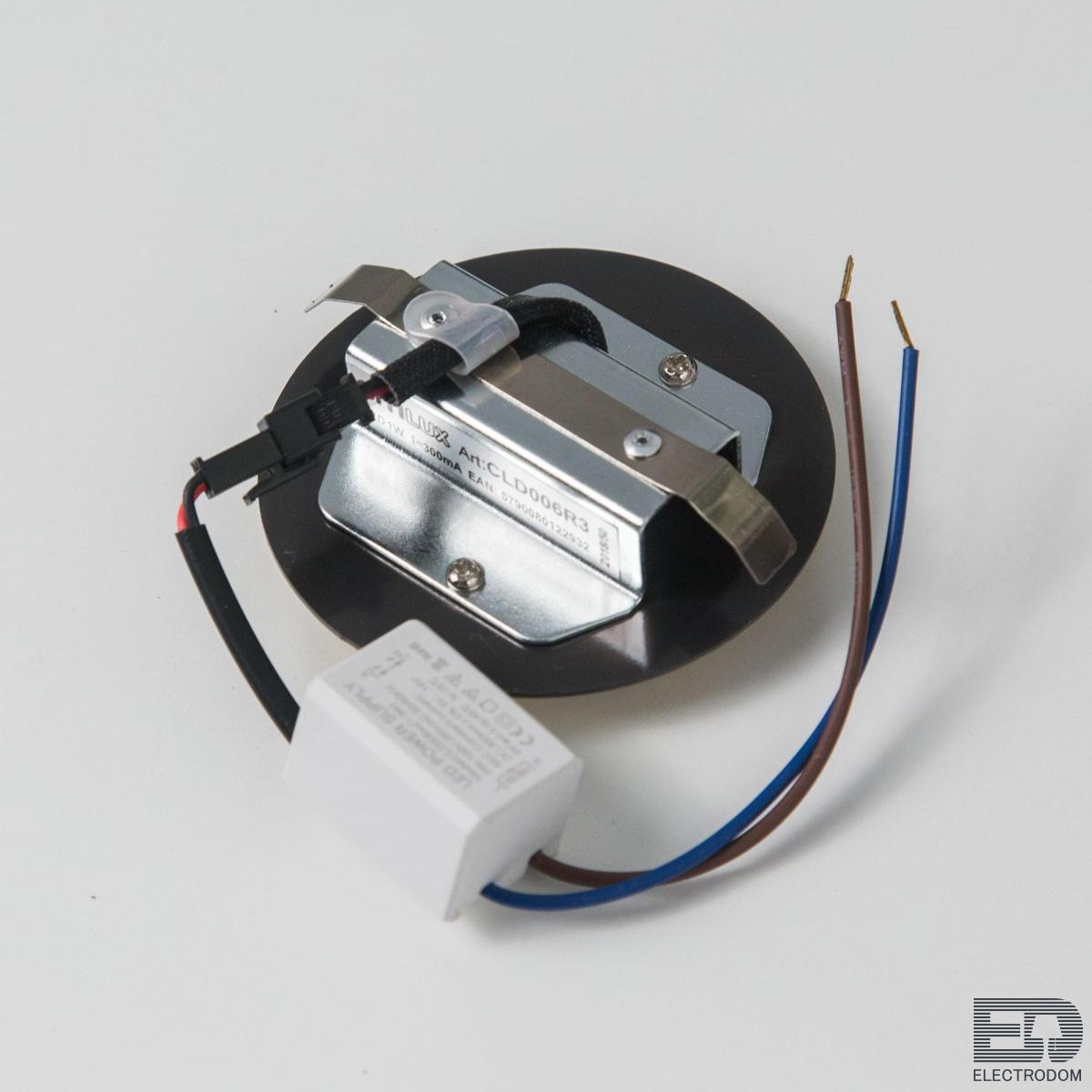 Встраиваемый лестничный светильник Citilux Скалли CLD006R3 Бронза - цена и фото 4