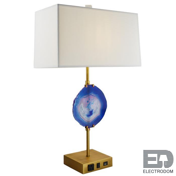 Настольная лампа Blue Agate Table Lamp Loft Concept 43.324 - цена и фото